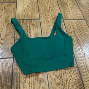 Green off-line by Aerie crop top